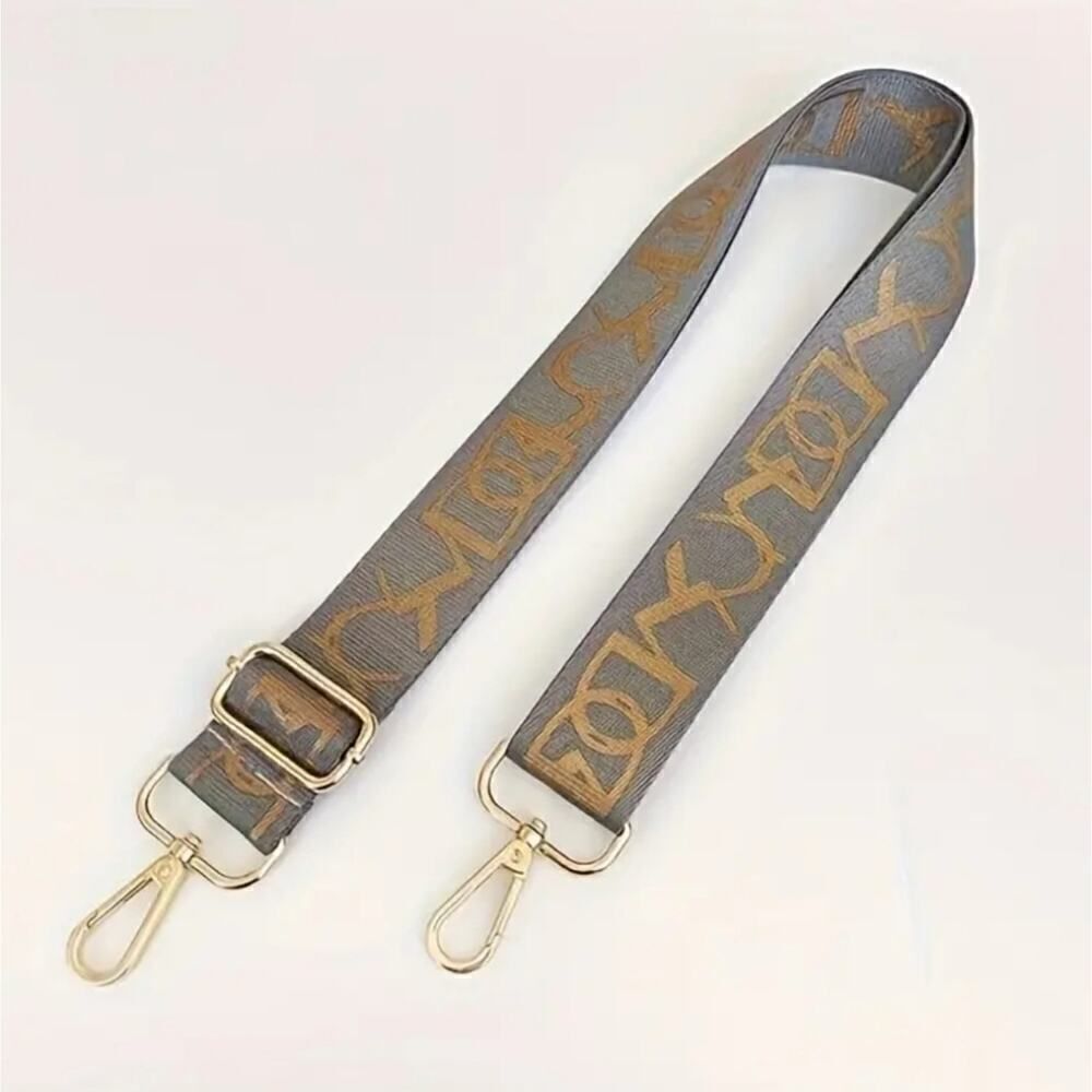 Adjustable Crossbody Bag Strap, Geometric Pattern Strap accessories bags